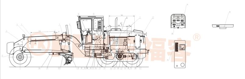 Compactadora de tierra CDM520A6 Compactadora de tierra CDM520A6